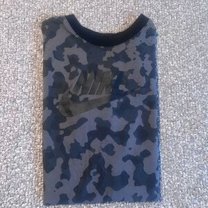 Nike Kids Camo Gray T-Shirt